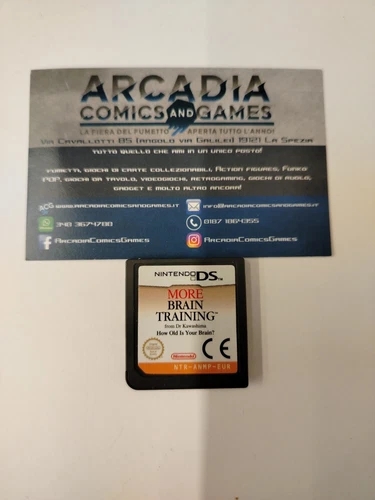 More Brain Training Del Dr. Kawashima Nintendo DS NDS Solo Cartuccia Loose